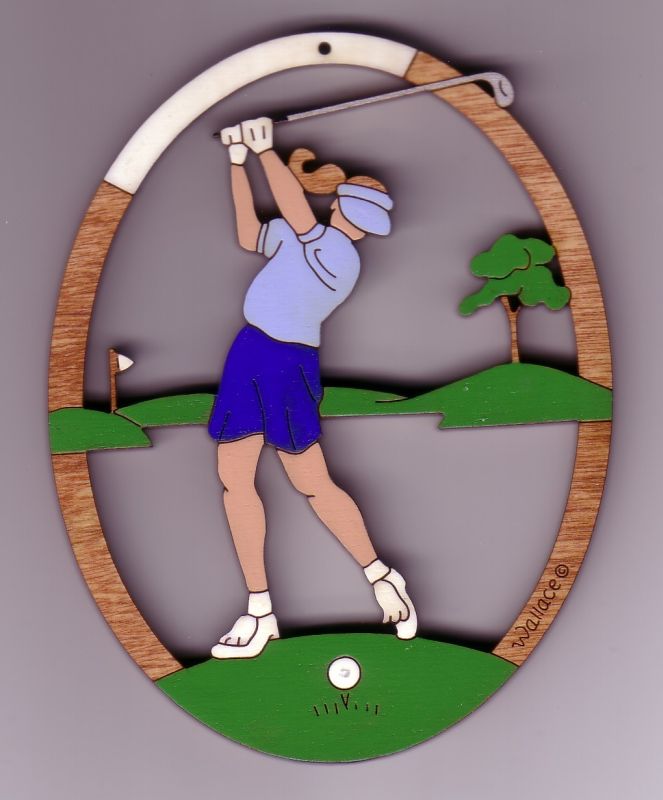 Girl Golf #136
